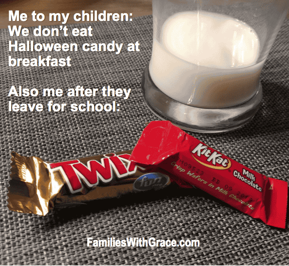 Mmmmm. Halloween candy!