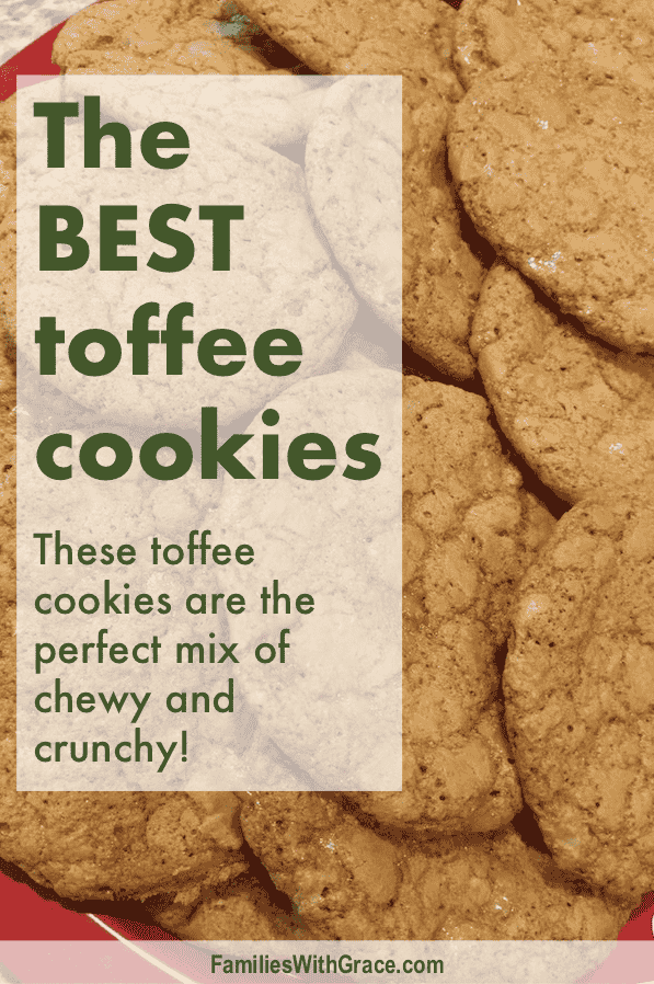 The BEST toffee cookies