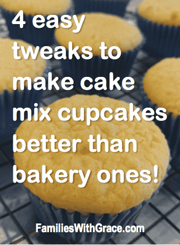 4 easy tweaks to make cake mix cupcakes taste better than bakery ones!