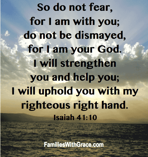 do not live in fear scripture