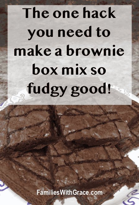 This hack is super easy to make brownie box mixes so fudgy and delicious. When everyone asks for the recipe, it's up to you whether to share the hack! #Baking #BrownieBoxMix #Brownies #Fudgy #Hack #Yummy