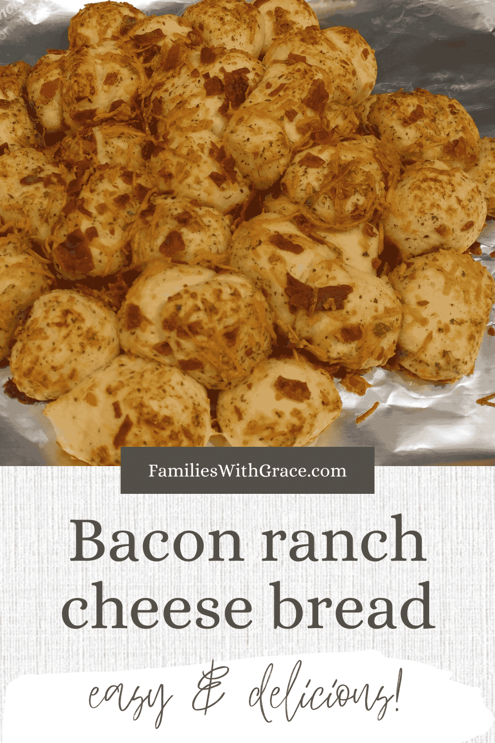 Bacon ranch cheese bread