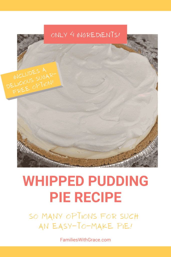Christmas recipes: 4-ingredient whipped pudding pie