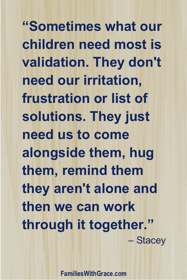Why our children need validation