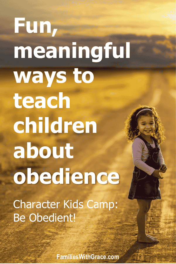 Fun ways to teach children about obedience
