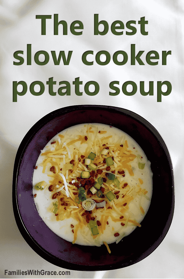 The best slow cooker potato soup
