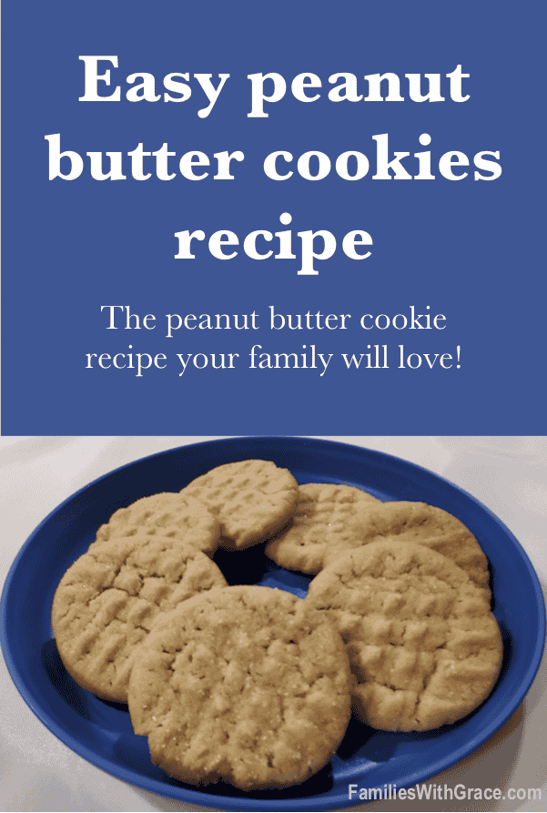 Easy peanut butter cookies recipe