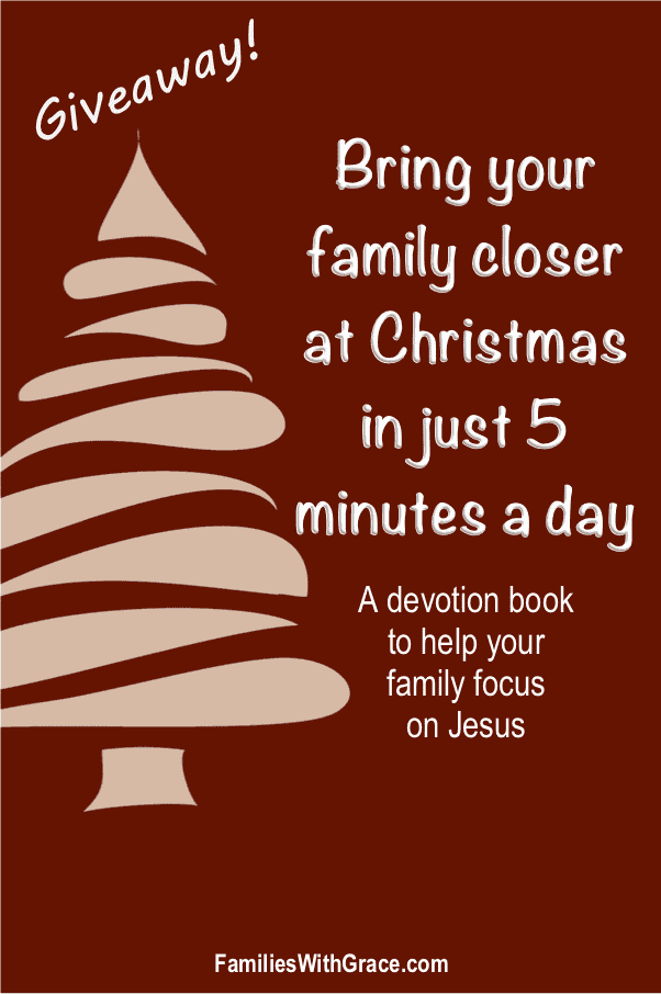A family Christmas devotion book GIVEAWAY