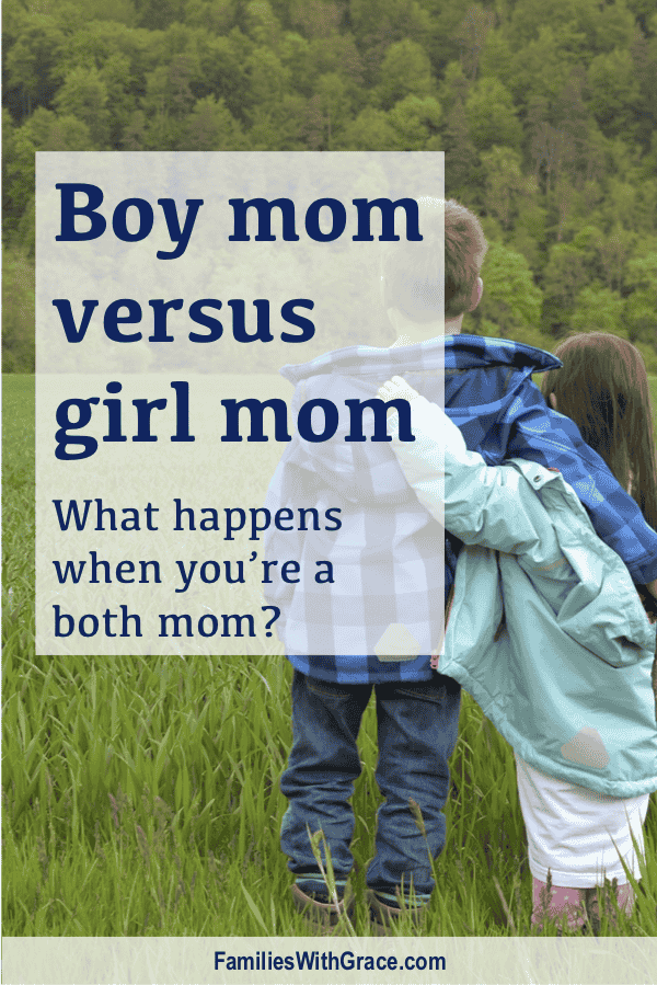 Boy mom versus girl mom