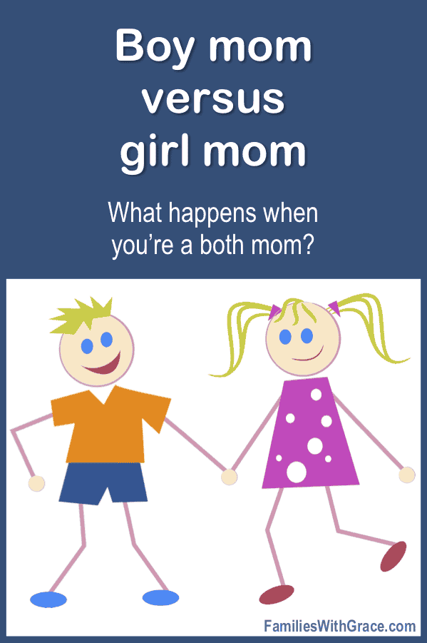 Boy mom versus girl mom