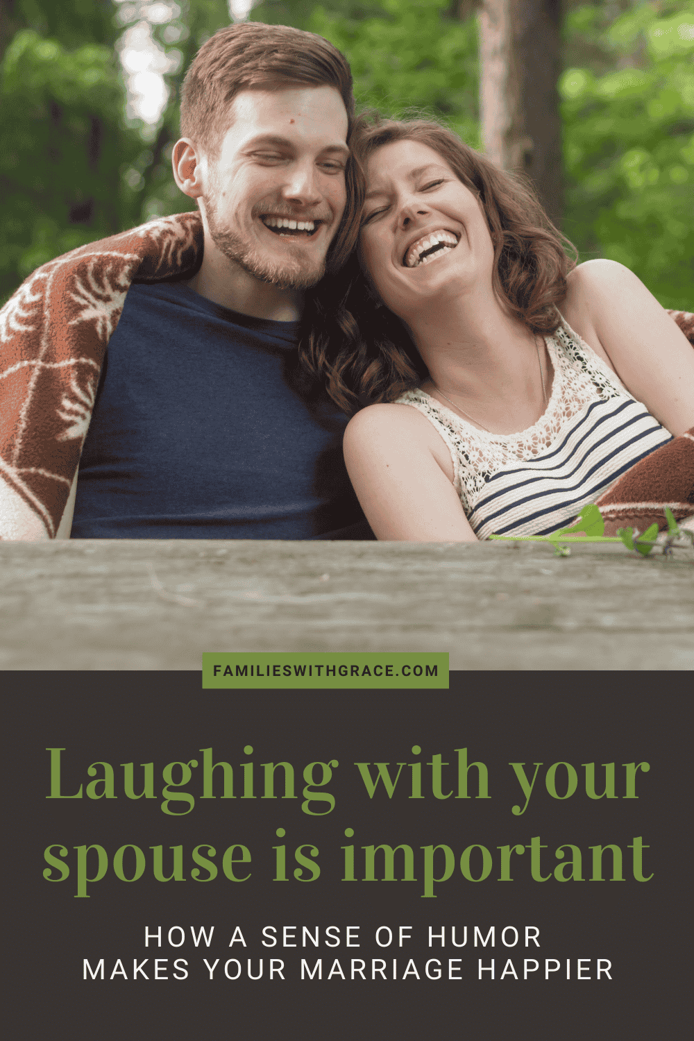 Marriage advice: keep a sense of a humor