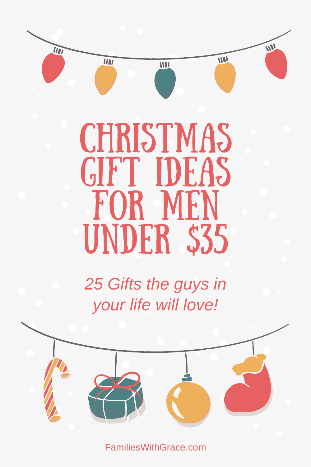 Christmas gifts for men under $35