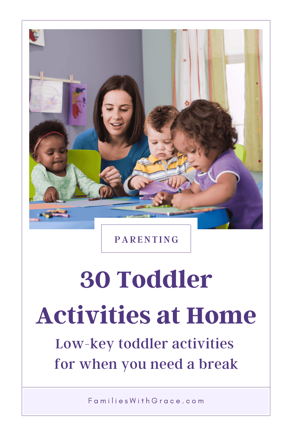 30 Toddler activities at home