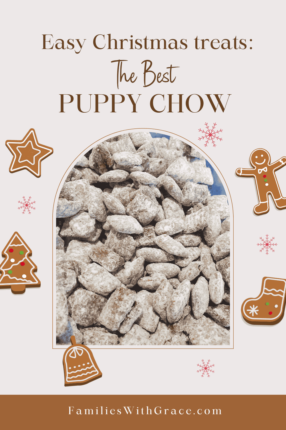 The best puppy chow recipe