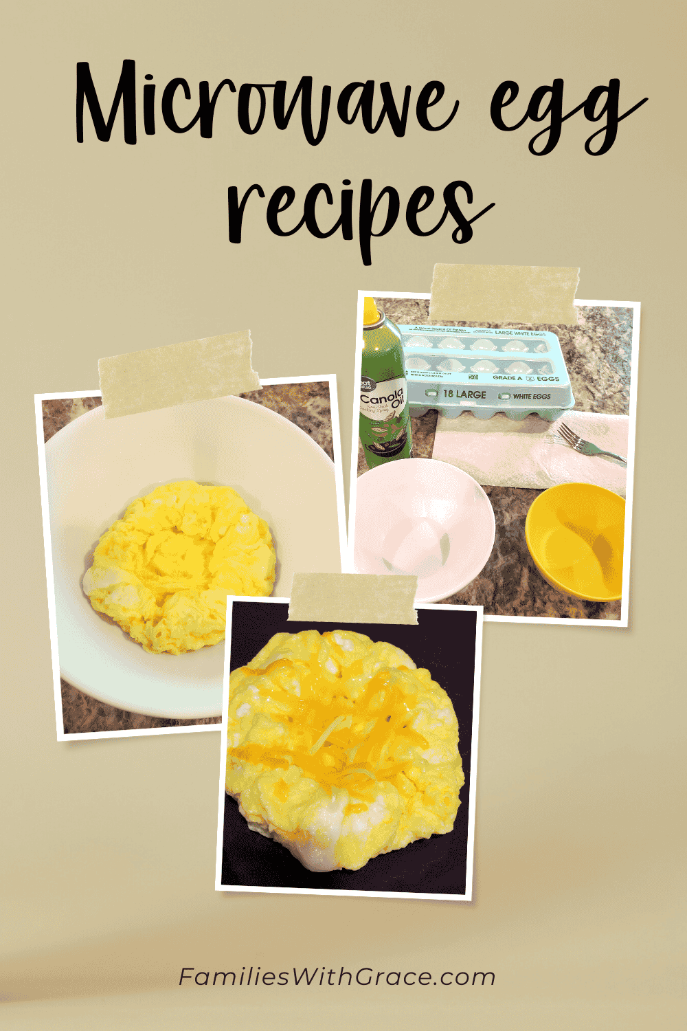 Microwave scrambled egg recipes