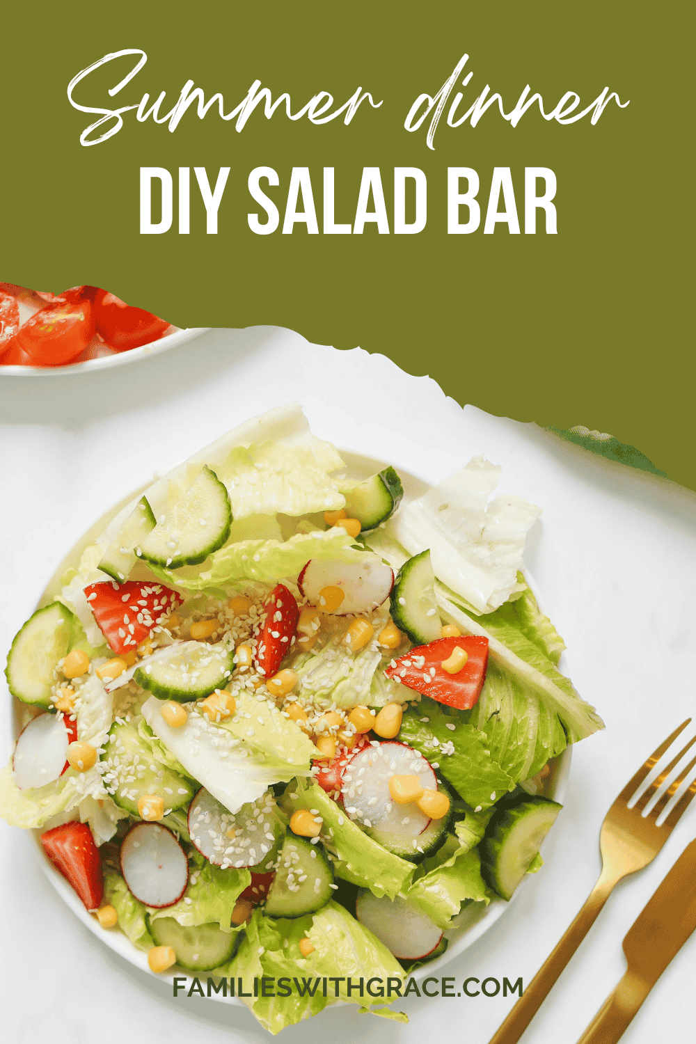 Simple summer dinner ideas: DIY Salad Bar