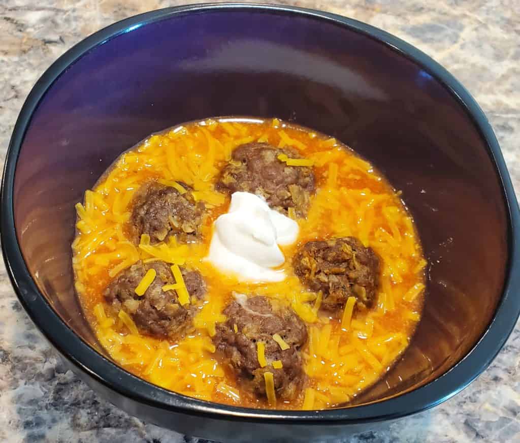 Taco ranch meatball soup recipe