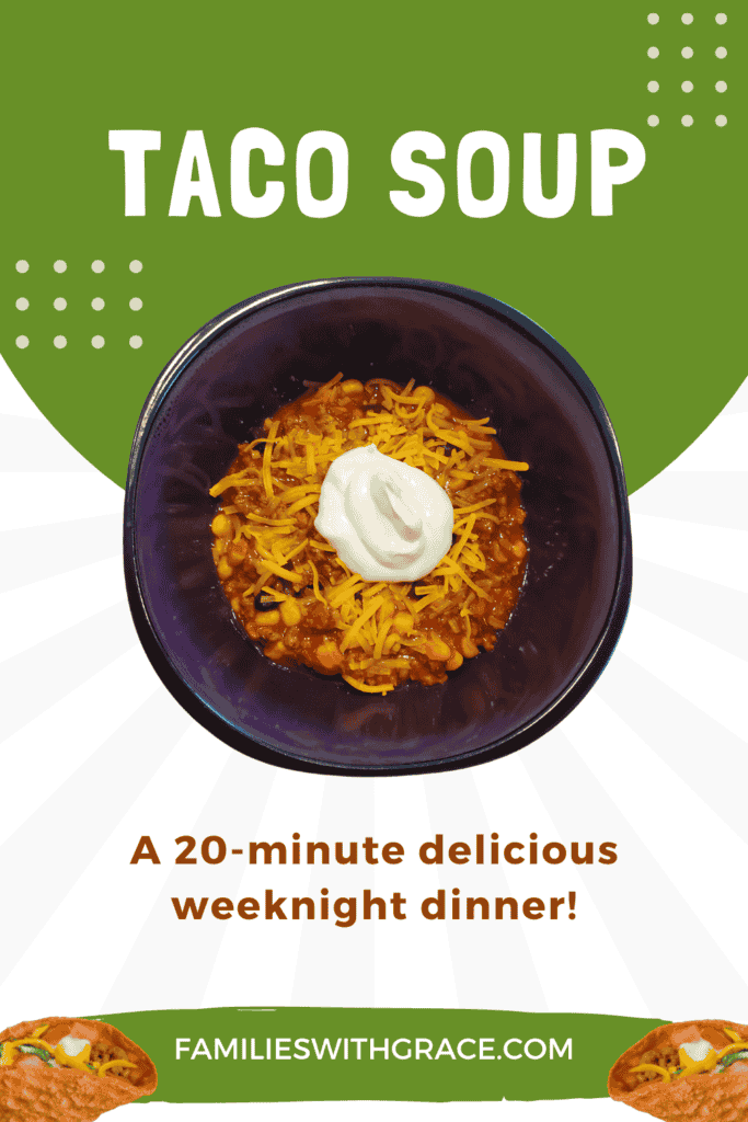 Taco soup: A 20-minute delicious weeknight dinner!