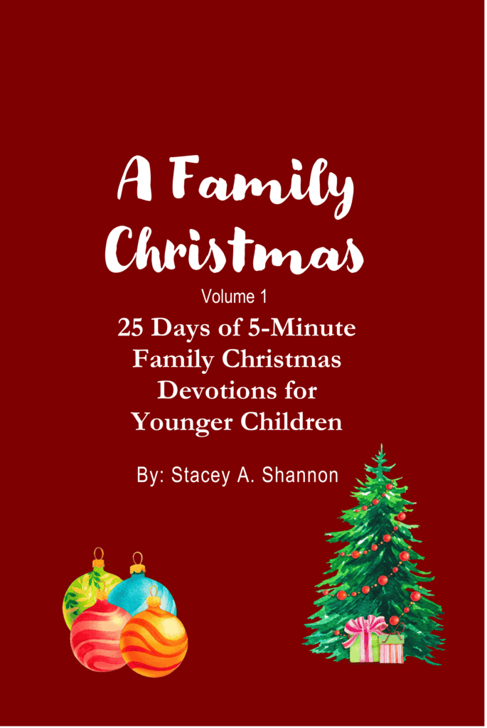 "A Family Christmas" devotion book volume 1 is ideal for families with children in preschool through early elementary.