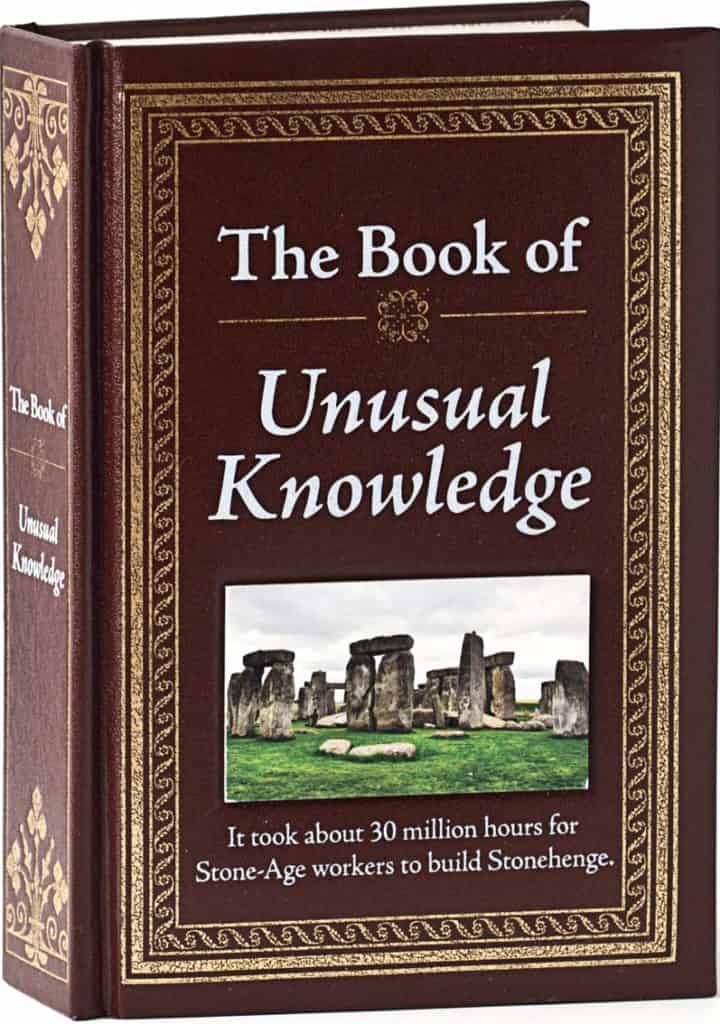 Gag gift ideas: The Book of Unusual Knowledge