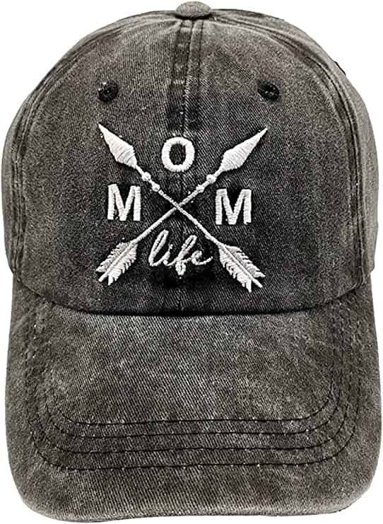 Mom life baseball style hat