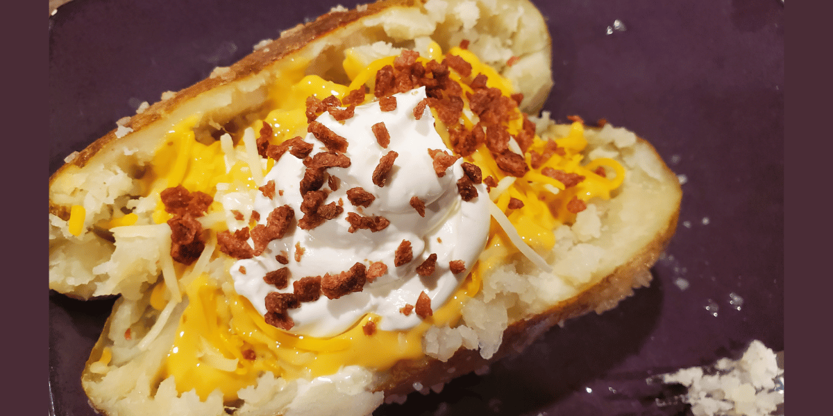 The best microwave baked potato recipe