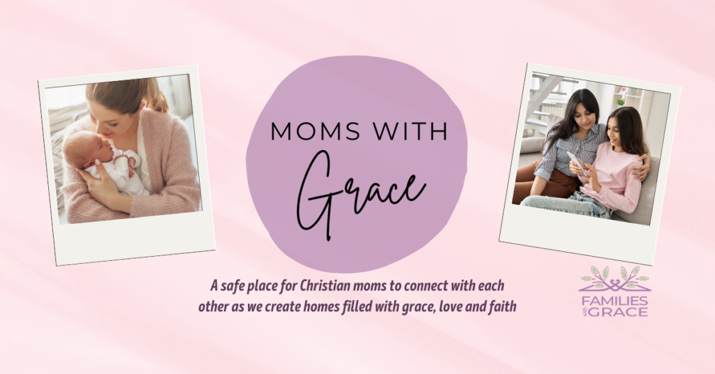 Moms with Grace private Facebook group