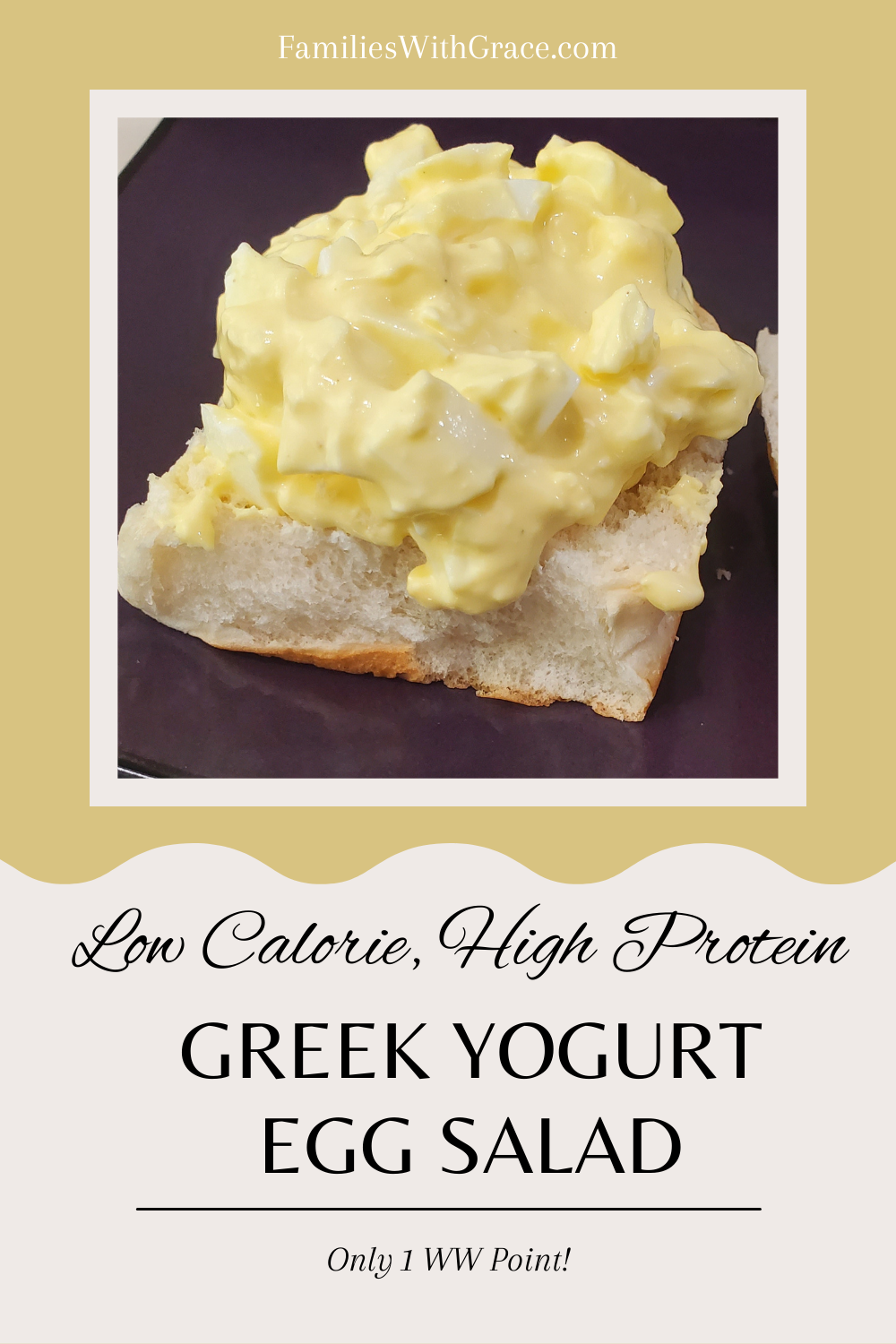 Greek yogurt egg salad recipe