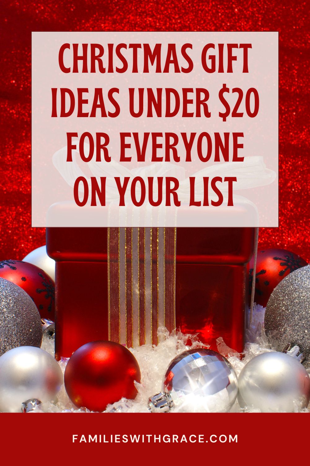 Christmas gift ideas under $20 for everyone on your list