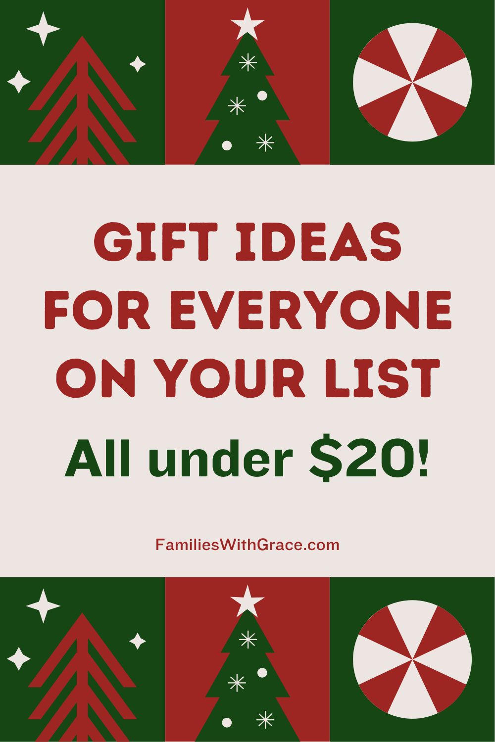 Christmas gift ideas under $20 for everyone on your list