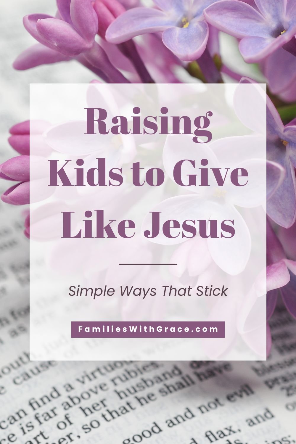 Generosity for kids: Simple ways to raise generous children