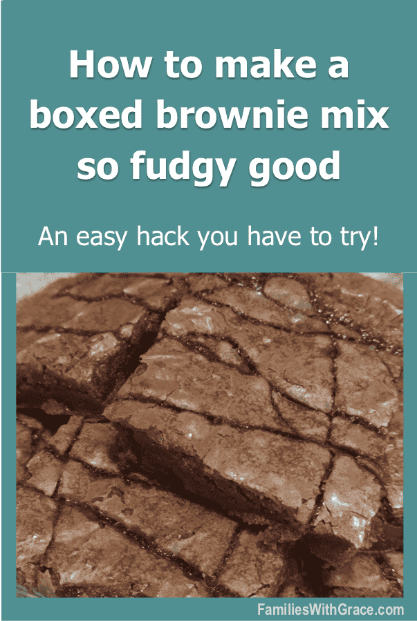The one hack you need to make a brownie box mix so fudgy good!