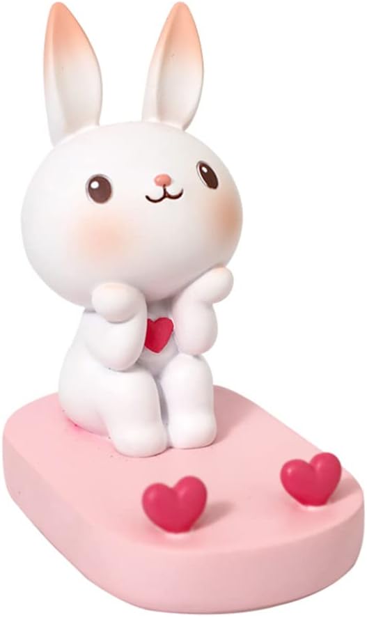 Fun Christmas gift ideas: Sweet love bunny device stand