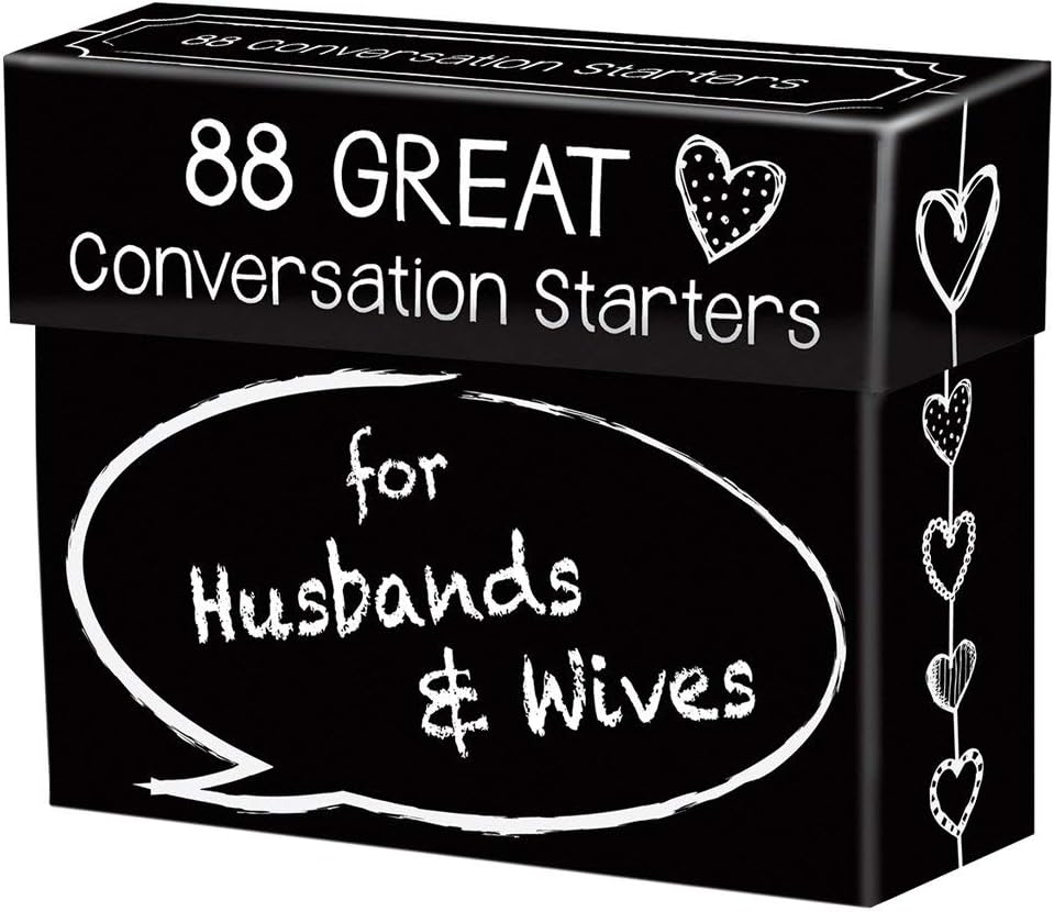 Fun Christmas gift ideas: 88 Conversation Starters for Husbands and Wives