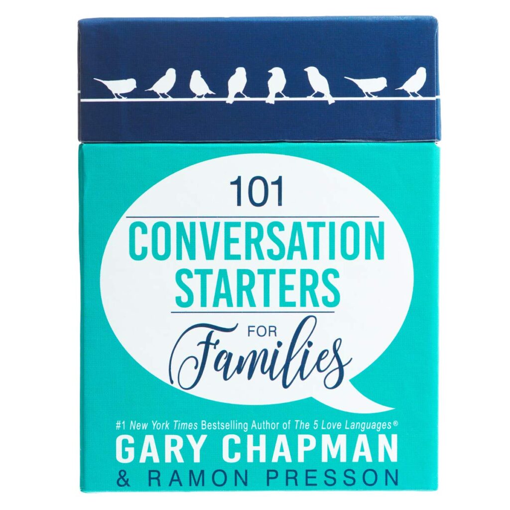 Fun Christmas gift ideas: 101 Conversation Starters for Families