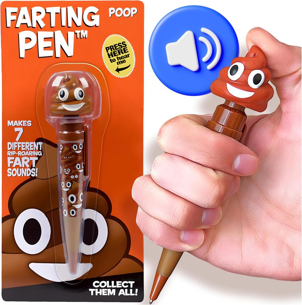 Fun Christmas gift ideas: Farting ink pen