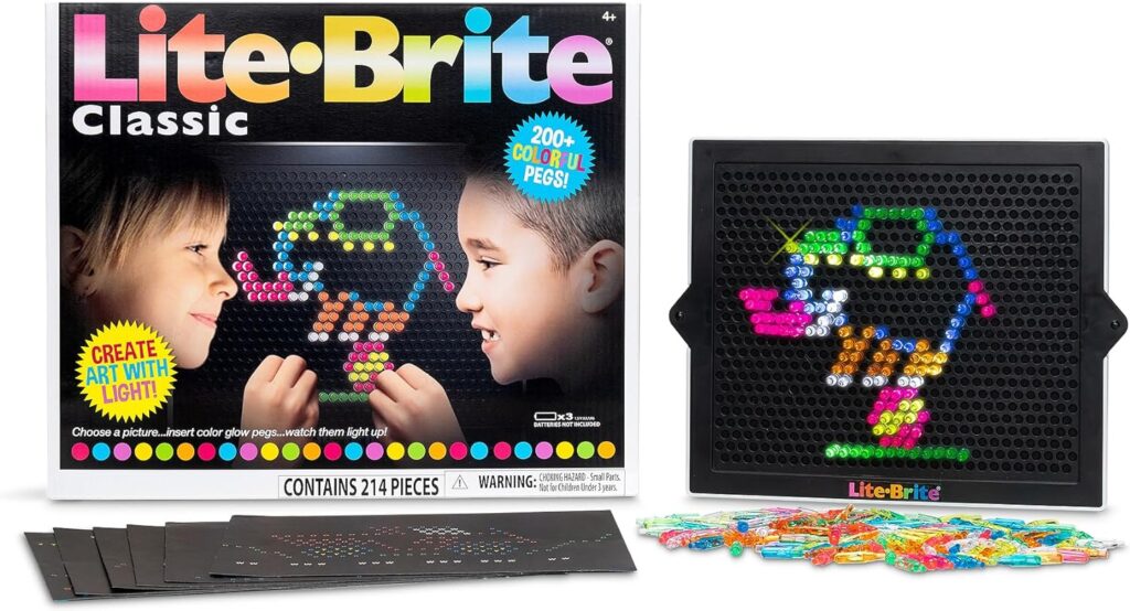 Fun Christmas gift ideas: Lite Brite