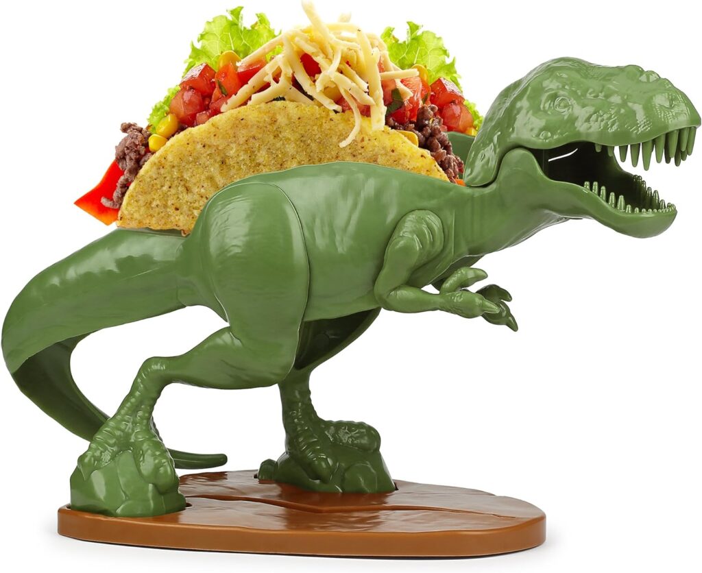 Fun Christmas gift ideas: Tacosaurus Rex taco holder