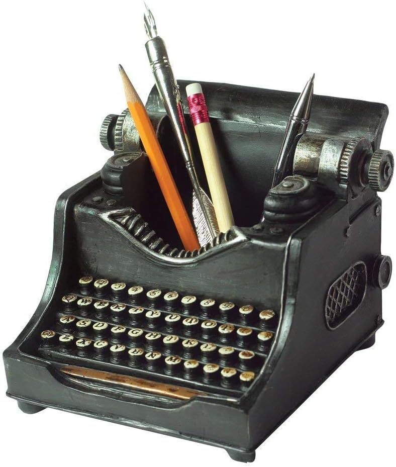 Fun Christmas gift ideas: Typewriter pencil holder