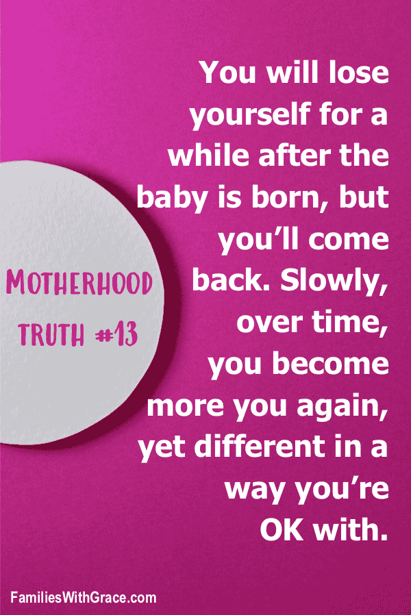60 Motherhood truths