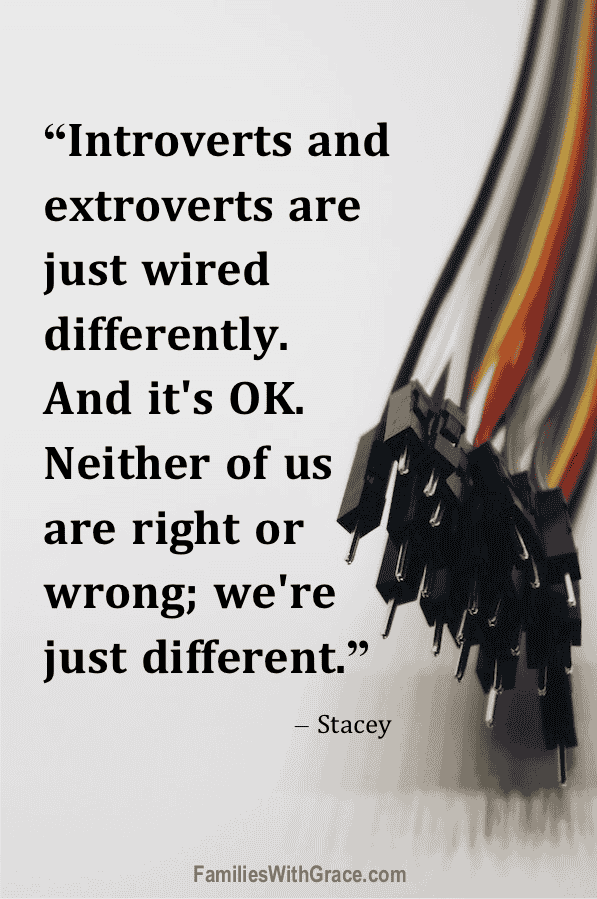 A message for extroverts