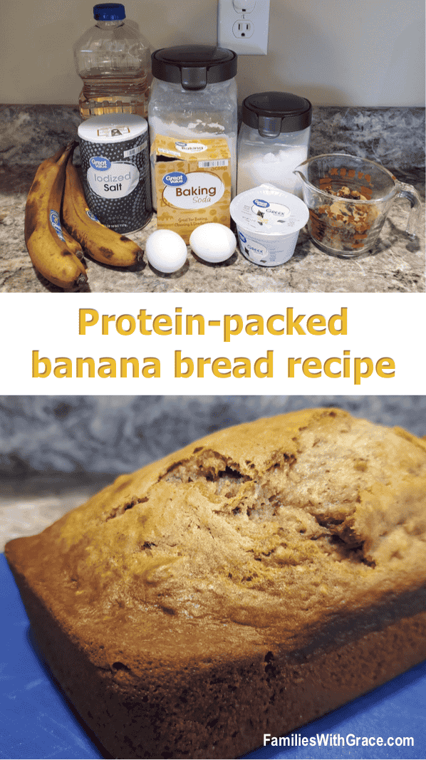 Protein-packed banana bread recipe