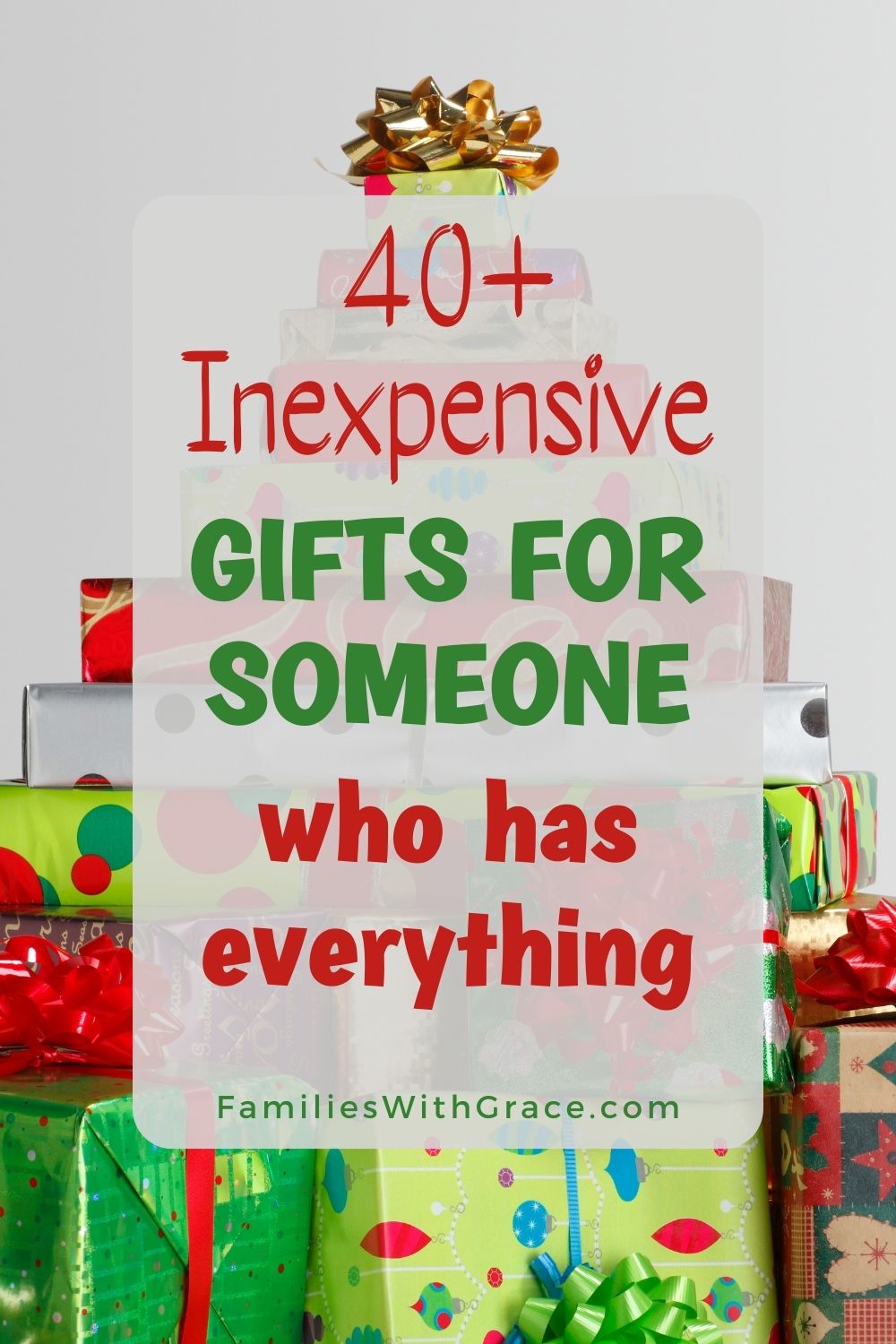 Christmas gift ideas for people who are hard to shop for