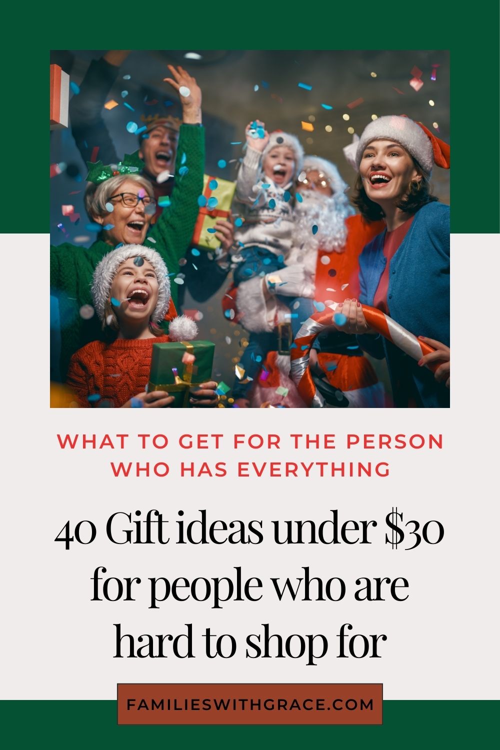 Christmas gift ideas for people who are hard to shop for