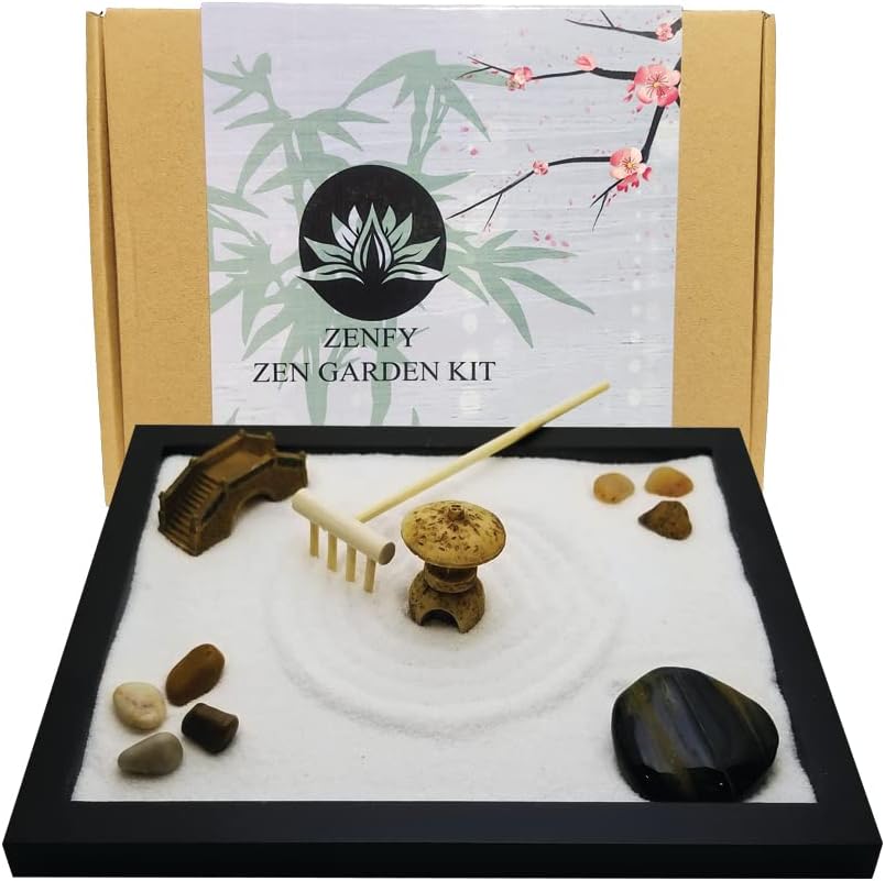 Mini zen garden kit