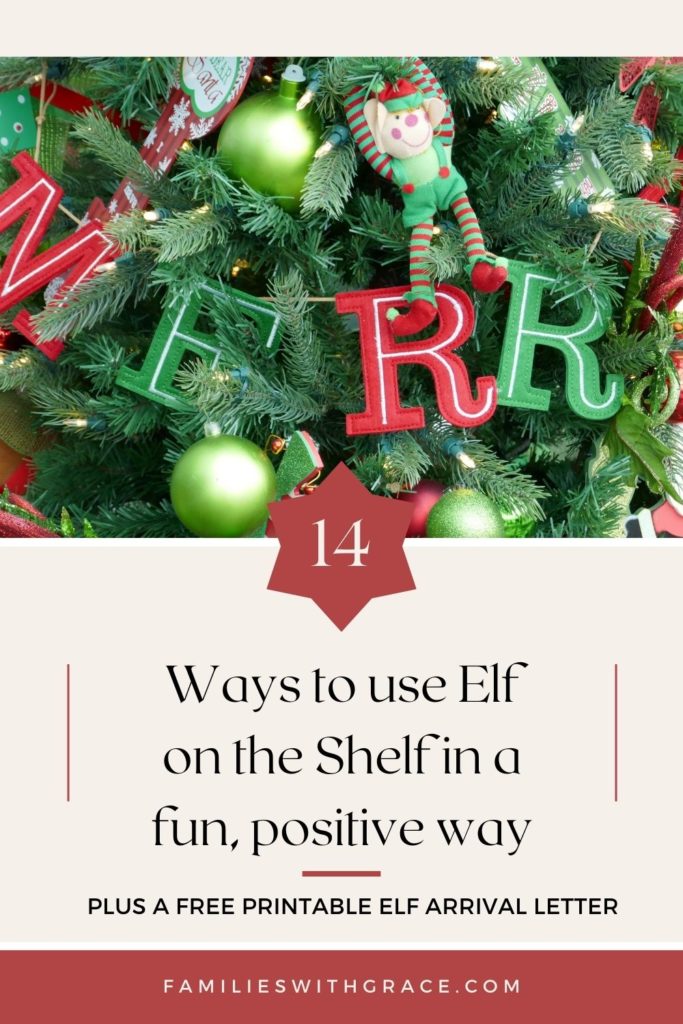 Elf on the Shelf introduction letter Pinterest image 9