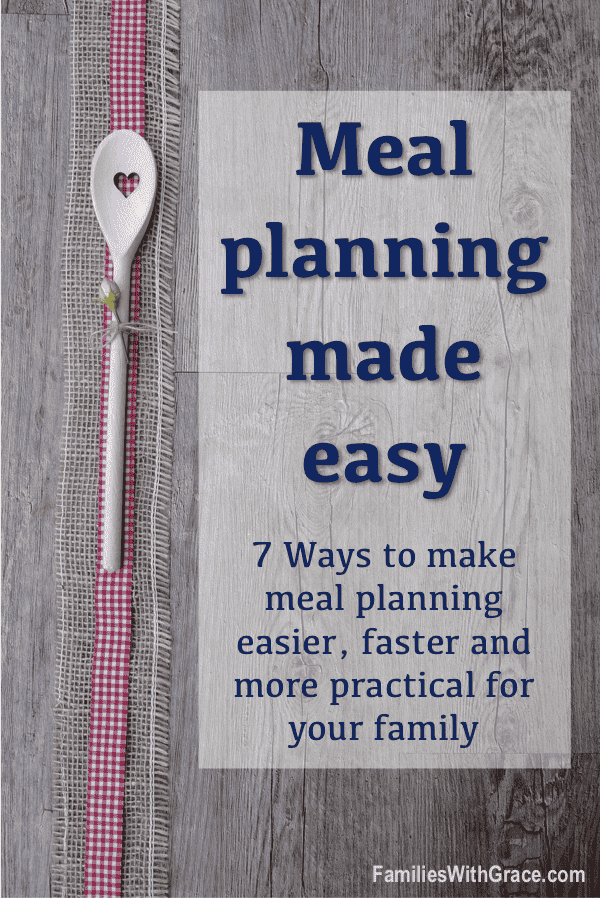 Meal planning made easy