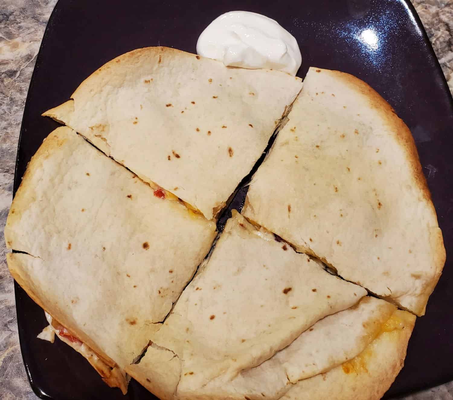 Easy baked quesadilla recipe Families With Grace