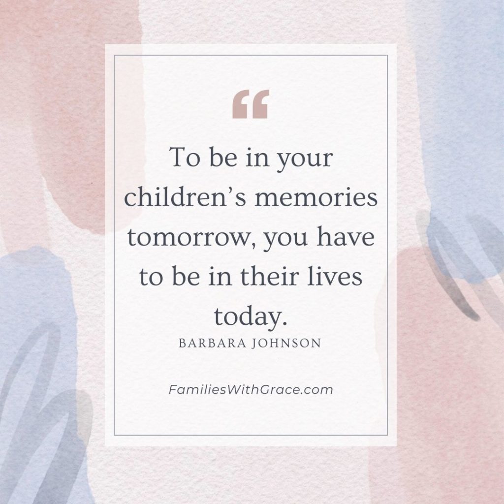 Barbara Johnson quote about parenting