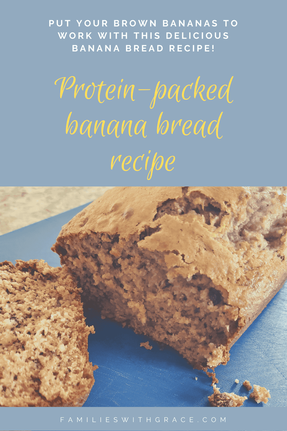 Protein-packed banana bread recipe